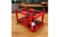 Realistic Car Model Parking Rack Long-Lasting Two-Level Parking Rack Sturdy Diecast for Hobbyists, Shelf, Desk