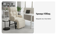 Adjustable resting Chair Foldable Design Folding Recliner Space-Saving Lockable Position for Adults, Nap Time, Home, Living Room