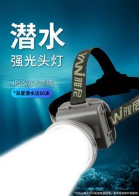 Yani Q3 Diving Headlamp with 10m Waterproof, 300m Beam Distance, LED, Rechargeable