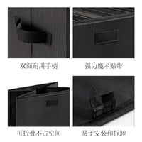 亚马逊热销收纳盒翻盖可折叠带提手多功能居家防尘收纳多种颜色