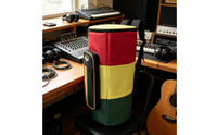 Drum Bag with Zippered Top Cover Thickened Hand Drum Backpack Cylindrical Hand for Percussionists