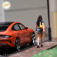 VM 1/64 牵手情侣女微缩人偶 微缩场景模型搭配手工涂装小人偶