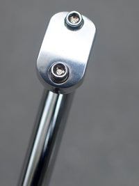 Bicycle Stem 22.2mm Silver Two-Bolt for City Bikes