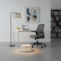 Cylindrical Lampshade Minimalist Textile Lampshade Lightweight Floor Lamp Shade for Homeowners, Interior Designers, Cafe