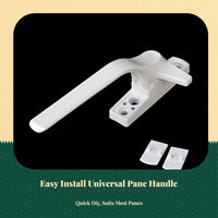 Thickened sturdy synthetic glazing handle, lever lock, cream door and glazing pull handle, security enhancement