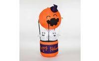 Exterior Halloween Inflatable Outdoor Inflable De Halloween Inflate Inflable De Calabaza Y Fantasma Espeluznante for Yard, Garden, Porch