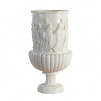 Decorative Vase Classical Sculptural Vase Textured for Home Decorators