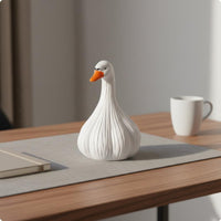 Desktop Goose Decor Stress Relief Goose Statue Funny for Desk, Office