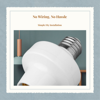 E27 Remote Light Holder: Dimmable