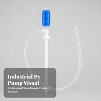 Versatile Liquid Transfer Siphon | Thickened PE Construction, Manual Siphon Pump, for Garage