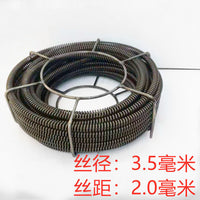 Drain Cleaning Spring for Toilets and Drains