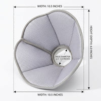Cat Cone and Dog Neck Cone for After Surgery, Breathable Mesh material Head Cone, Soft Adjustable Puppy Recovery to Stop Licking