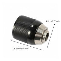 Replacement Drill Chuck Easy to Install Keyless Drill Chuck Quick Change Power Tool Part for Workshop