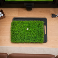 Golf Practice Mat, Artificial Turf Mat, Home, Indoor & Outdoor Use, Golf Training Tool