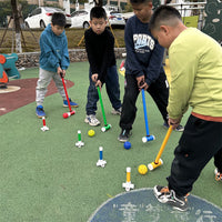 Sensory Hand-Eye Coordination Training Children's Gateball DIY Self-Made Eco-Friendly PVC Thickened Tube Indoor and Outdoor Hockey Mallet Ball
