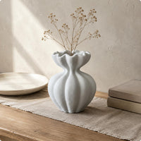 Wabi Sabi Vase Artistic Home Accent Rustic for Tabletop