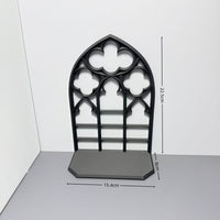 娃屋装饰巴洛克壁架哥特教堂花窗壁挂复古壁饰暗黑风墙面收纳装饰