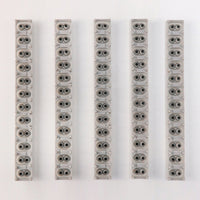 钢琴按键接触橡胶条12p - 兼容 Yamaha Genos Tyros 2 Motif XS6