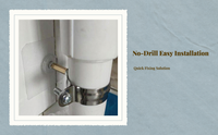 Stainless Steel Adjustable Secure Mount for Home