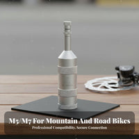 Hydraulic Disc Brake Bleed Kit Compact Portable Brake Bleed Funnel Lightweight Design Bike Oil Funnel Tool for Cyclists, Outdoor, Travel