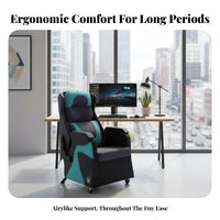 Integrated Gaming Station Sofa-Like Comfort Esports Seat Reclining High spinerest for Internet Cafe Owners, Teens, Bedroom
