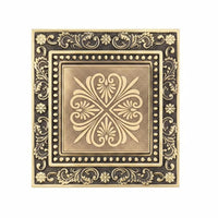 UK 13A Socket Panel Bronze Finish Patterned Wall Switch Cover