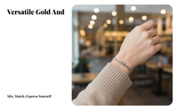 Love Knot Bracelet Stainless Steel Knot Bracelet Handmade for Valentine's Day