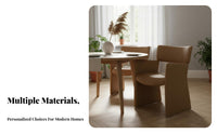 Crown spine Chair Nordic & design accent Seat Japanese Aesthetic stylistic Vintage Feel for Kitchen, Restaurant, Cafe