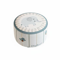 Removable and cleanable Cover Round Sitting Pouf Easy to Clean Round Pouf adaptable Use Floor pad Multi-Functional for Children, Toddlers, Living Room, literature corner, Playroom, Small Spaces