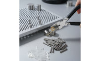 Wire Wrapping Board Beginner-Friendly Wire Wrapping Board with Pliers Jewelry Making Tool with Metal Pegs for Crafters