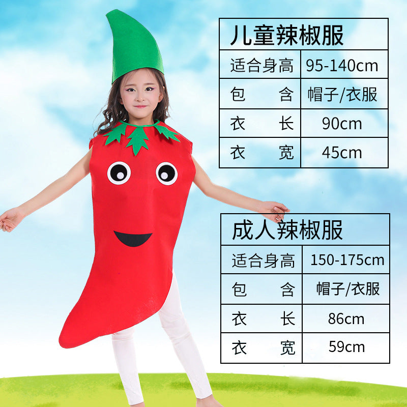 90-130cm / Red Chili