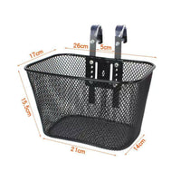 Kids Cycle Basket Portable Handle Kids Bike Basket Decorative for Cycling