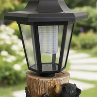 Solar Bear Garden Light Decorative Outdoor Decor Long-Lasting for Yard