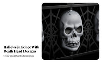 4 Pieces Chilling Halloween Fence