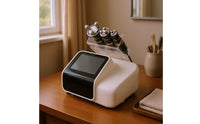 RF Rolling Beauty Device Tabletop LED Facial Massager Clear Acrylic Holder