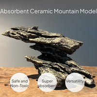 Ceramic Habitat Rock Decor for Aquariums and Terrariums