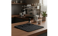 Silicone Coffee Accessory Organizer Heat-Resistant Silicone Pressing Mat Flexible Coffee Tamper Holder Mat for Home Kitchen