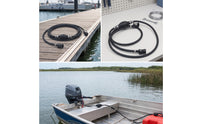 8mm Boat Fuel Line with Primer Bulb Low Permeation Fuel Line with Primer Bulb Rubber Hardware Premium Quality