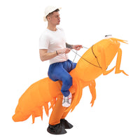 Christmas Mantis Shrimp Inflatable Costume for Adults