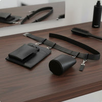 Salon Shear Belt Bag Multiple Pockets Barber Tool Hands-Unrestricted for Barbers
