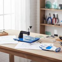 Round Hole Cutting Tool Manual Circle Cutting Machine Glass Disc Cut for DIY Enthusiasts, Jewelry Makers, Home, Workshop