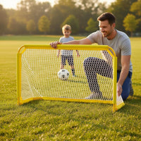 Foldable Soccer Goal Outdoor Use Kids Soccer Goal Lightweight Sports Gear for Preschoolers, Kindergarten