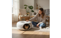 Donut Feline Tunnel Non-Stick Pet Supplies Detachable for Kittens