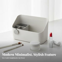Multi-Compartment Organizer Space-Saving Compartmentalized Makeup organizer