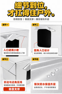 Waterproof Outdoor Cat House for Stray Cats
