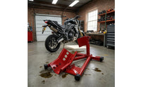 Motorcycle Front Wheel Stand Welded   Frame Motorcycle Wheel Chock Metal Vehicle Storage for Workshop