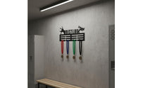 Wrestling Medal Holder Champion Showcase Sports Award Holder Easy Installation
