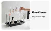 Rotating Makeup rotating organizer Elegant Design Cosmetic Holder Easy Assembly for Office