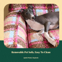 Non-slip pet sofa bed for all seasons