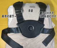 [7天内发货]负重背心可装杠铃片 可调节负重 倒立俯卧撑 核心怪